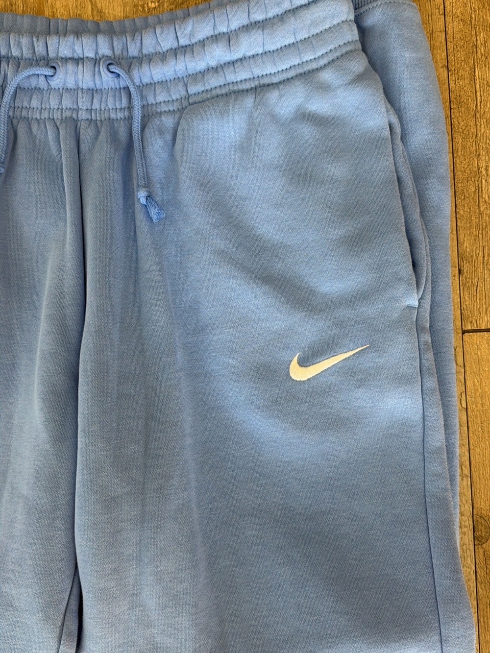 Nike Women’s Blue Phoenix Fleece Jogger Sweatpants - Size Small - Picture 3 of 5